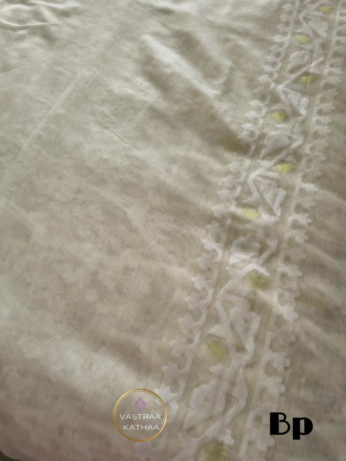 Resham Jamdani - Ivory