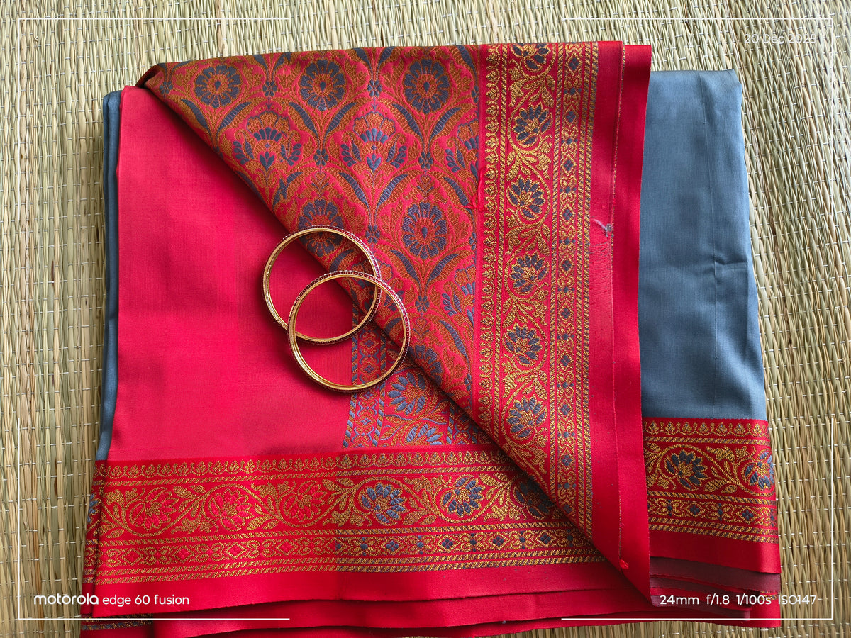 Grey Soft Silk