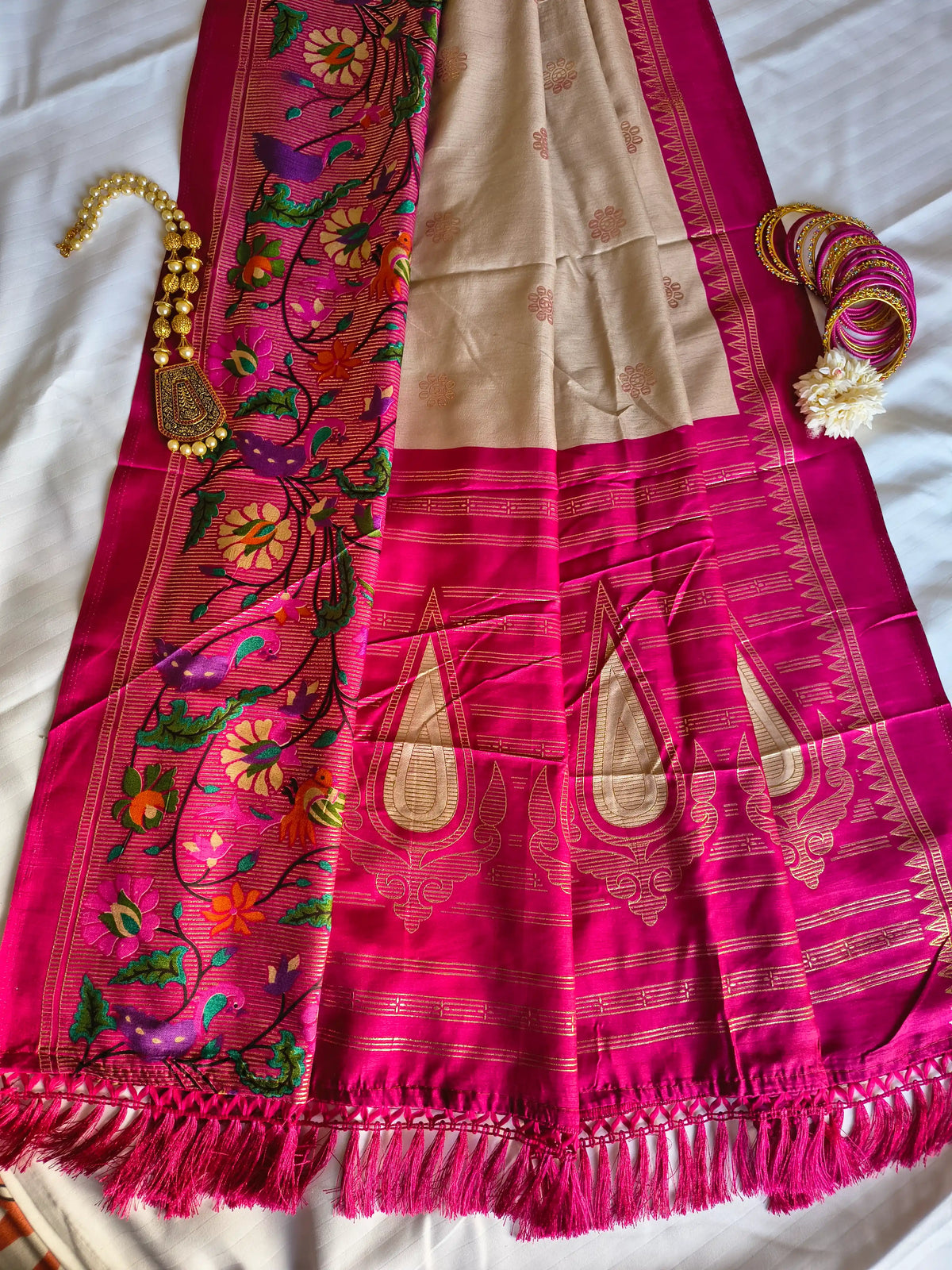 Soft Dola Silk.