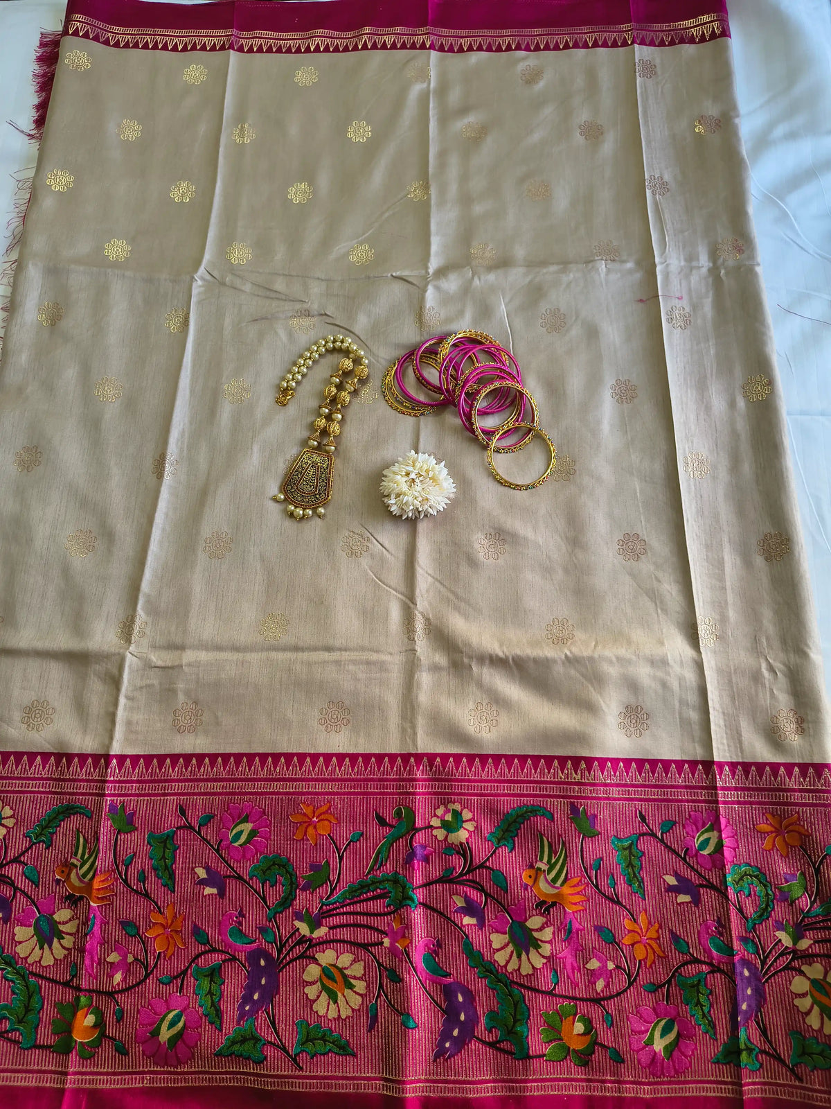 Soft Dola Silk.