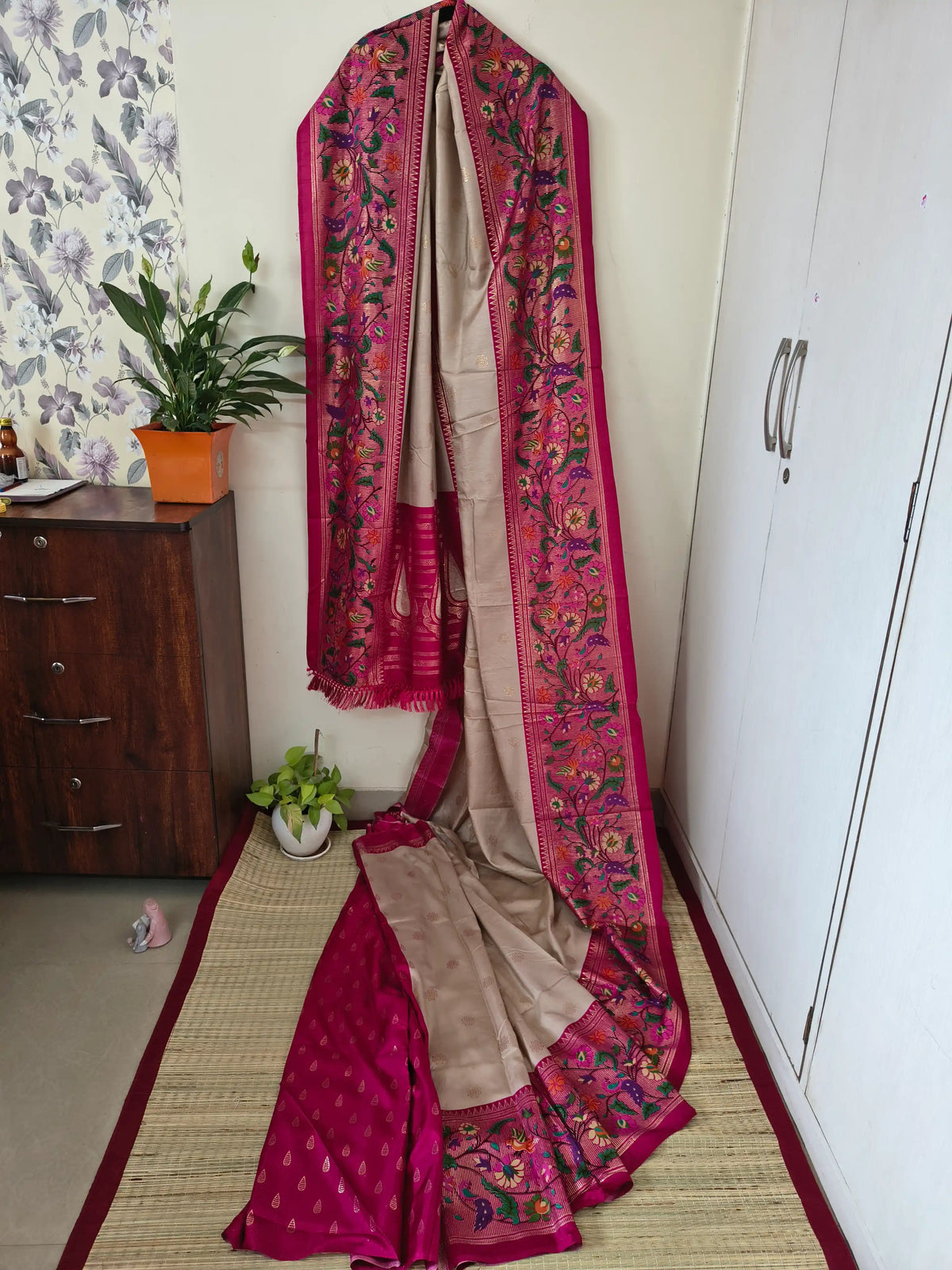 Soft Dola Silk.