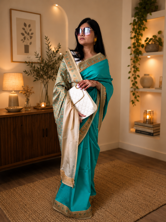 Sea Green Soft Silk