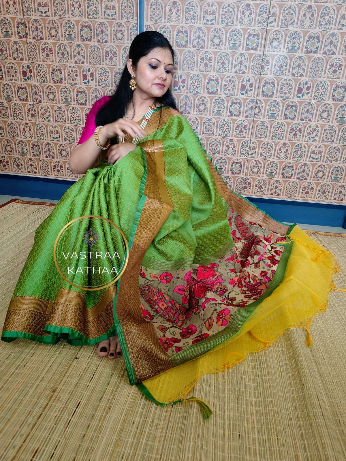 Jamewar Saree