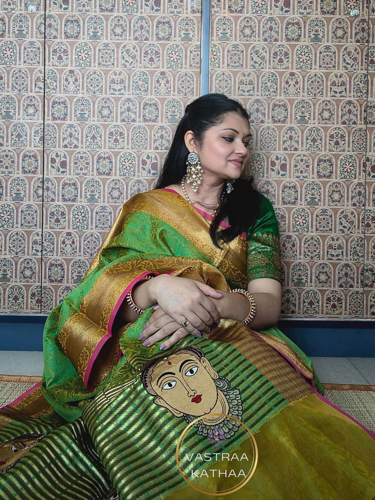 Jamewar Saree