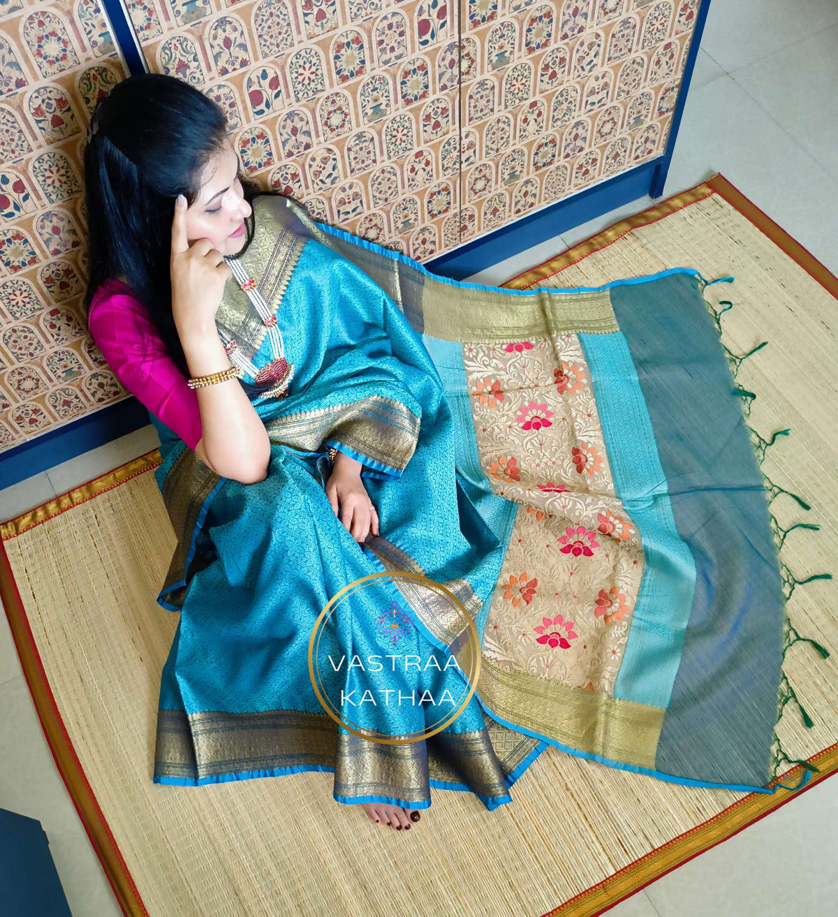 Jamewar Saree