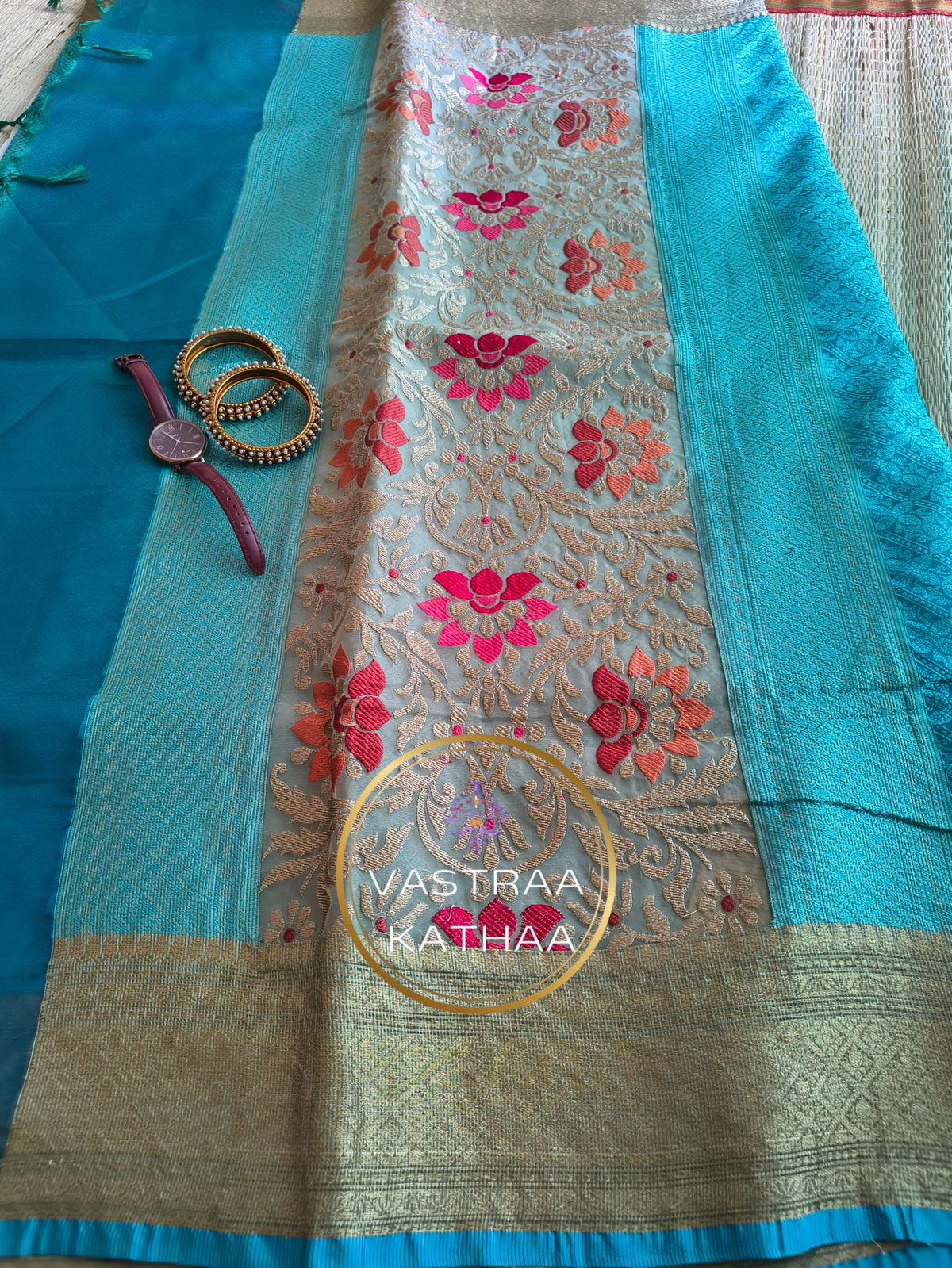 Jamewar Saree