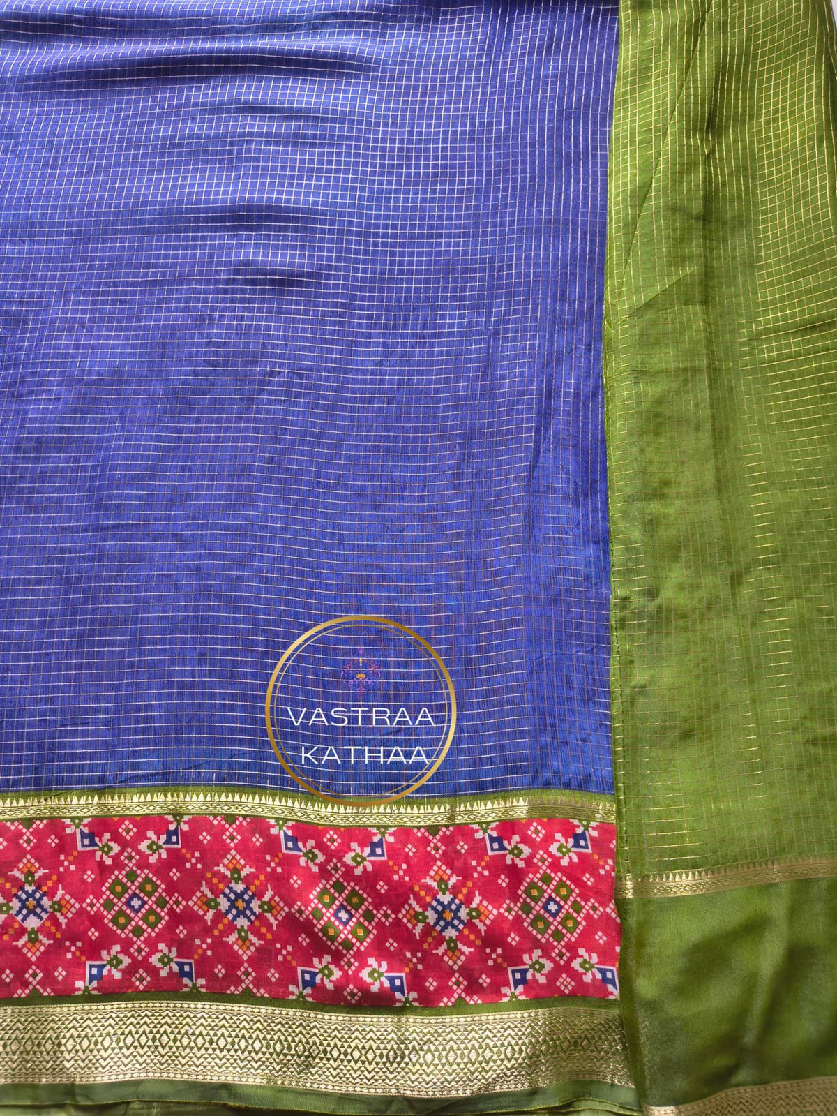 Silk cotton - Blue