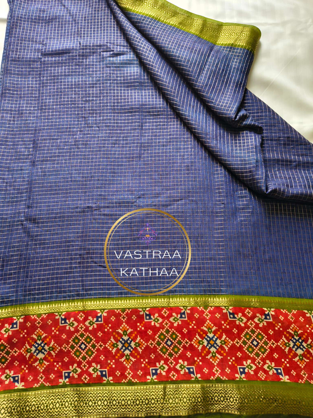 Silk cotton - Blue