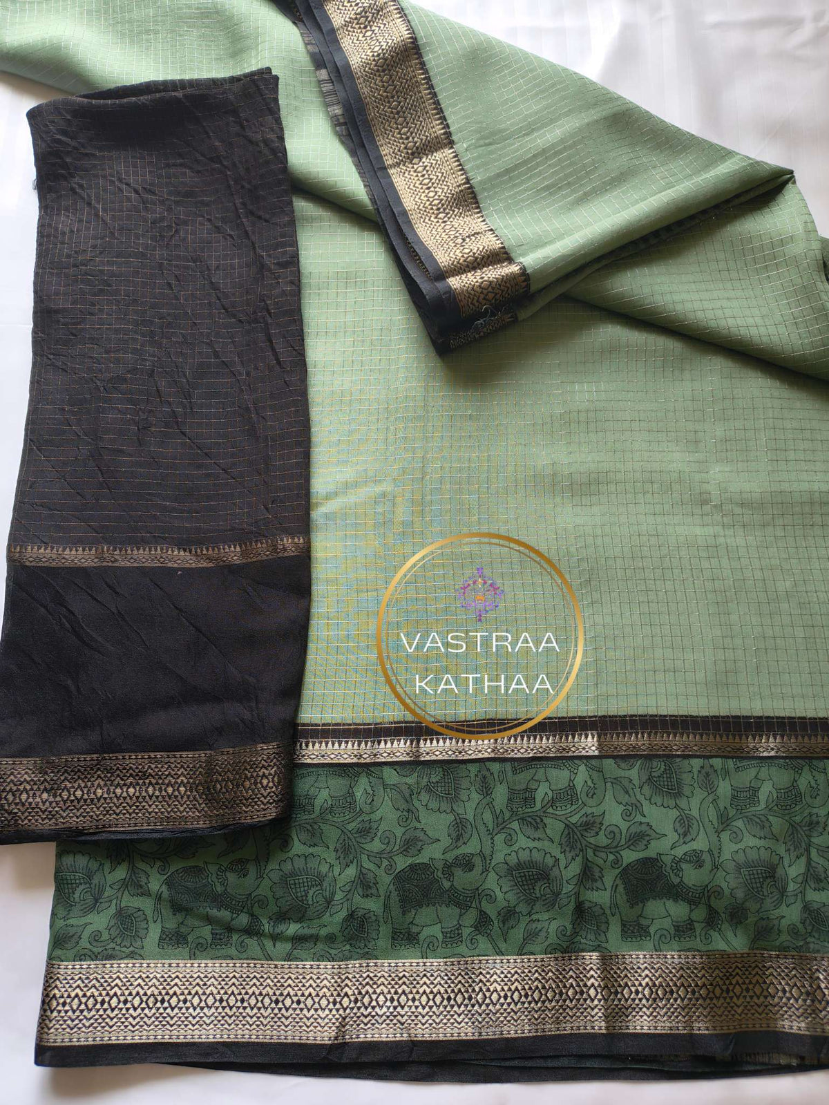 Silk cotton - Green