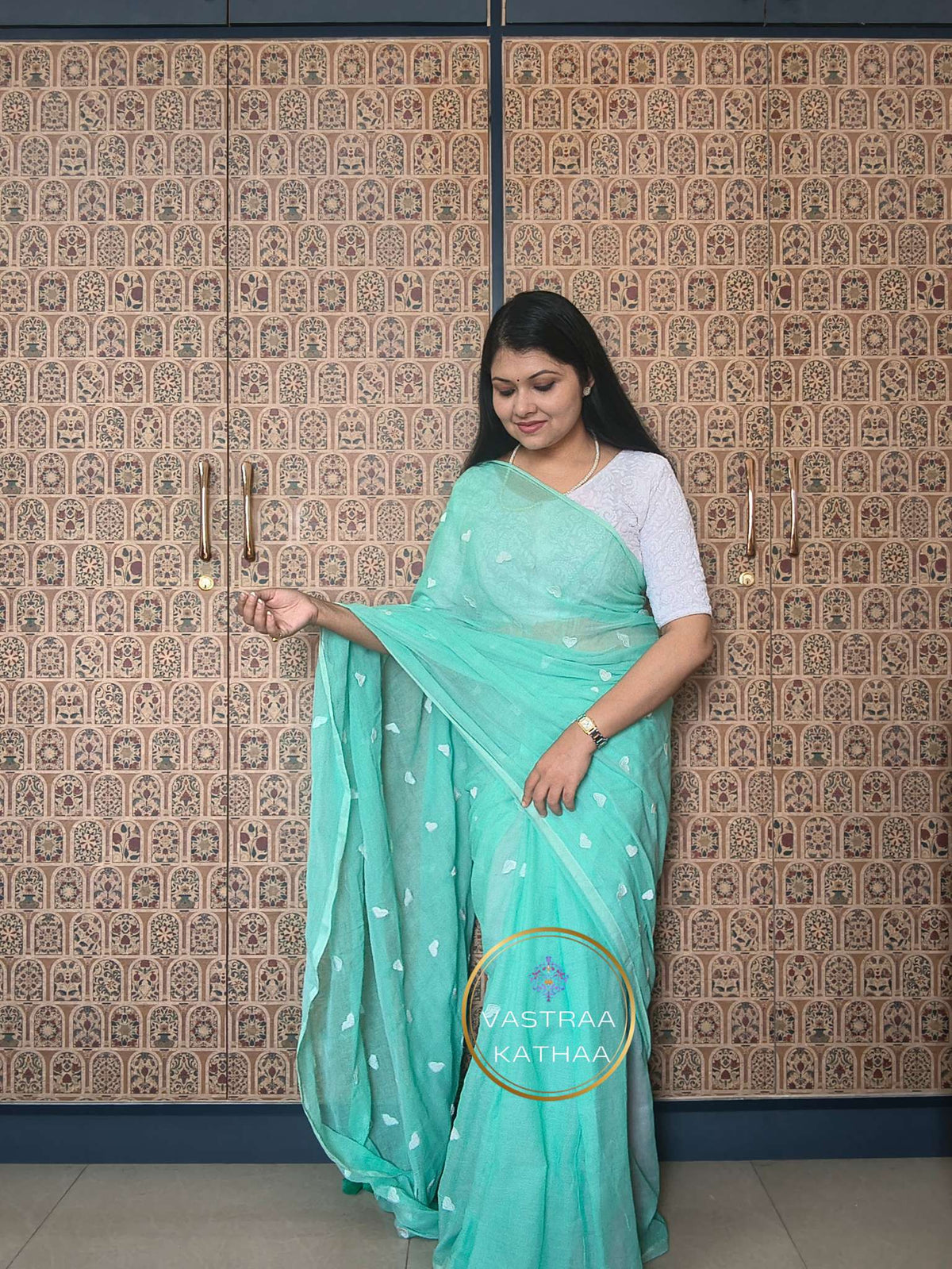 Mul Cotton - Sea green.