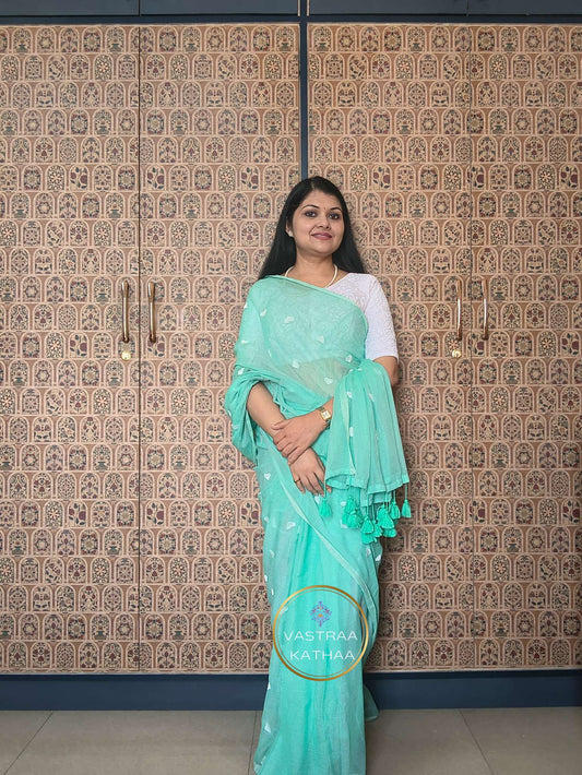 Mul Cotton - Sea green.