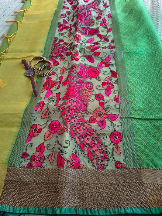 Jamewar Saree