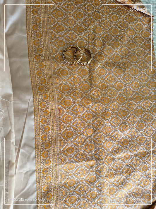 Golden Yellow Soft Silk