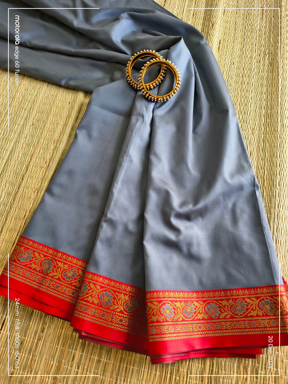 Grey Soft Silk