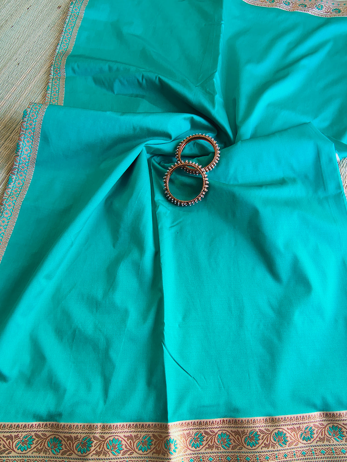 Sea Green Soft Silk