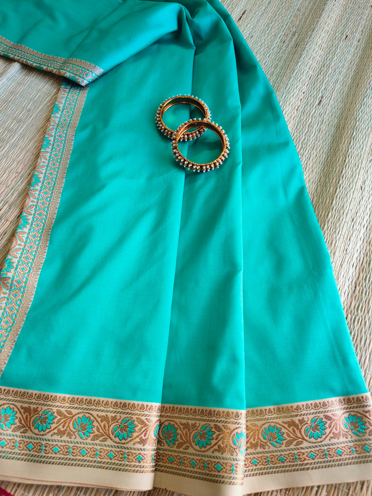 Sea Green Soft Silk